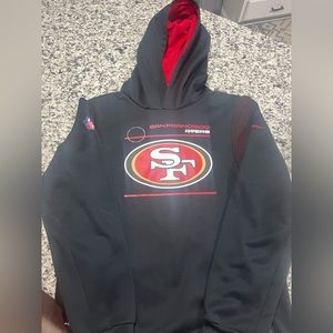 SF 49ers Nike dri fit hoodie